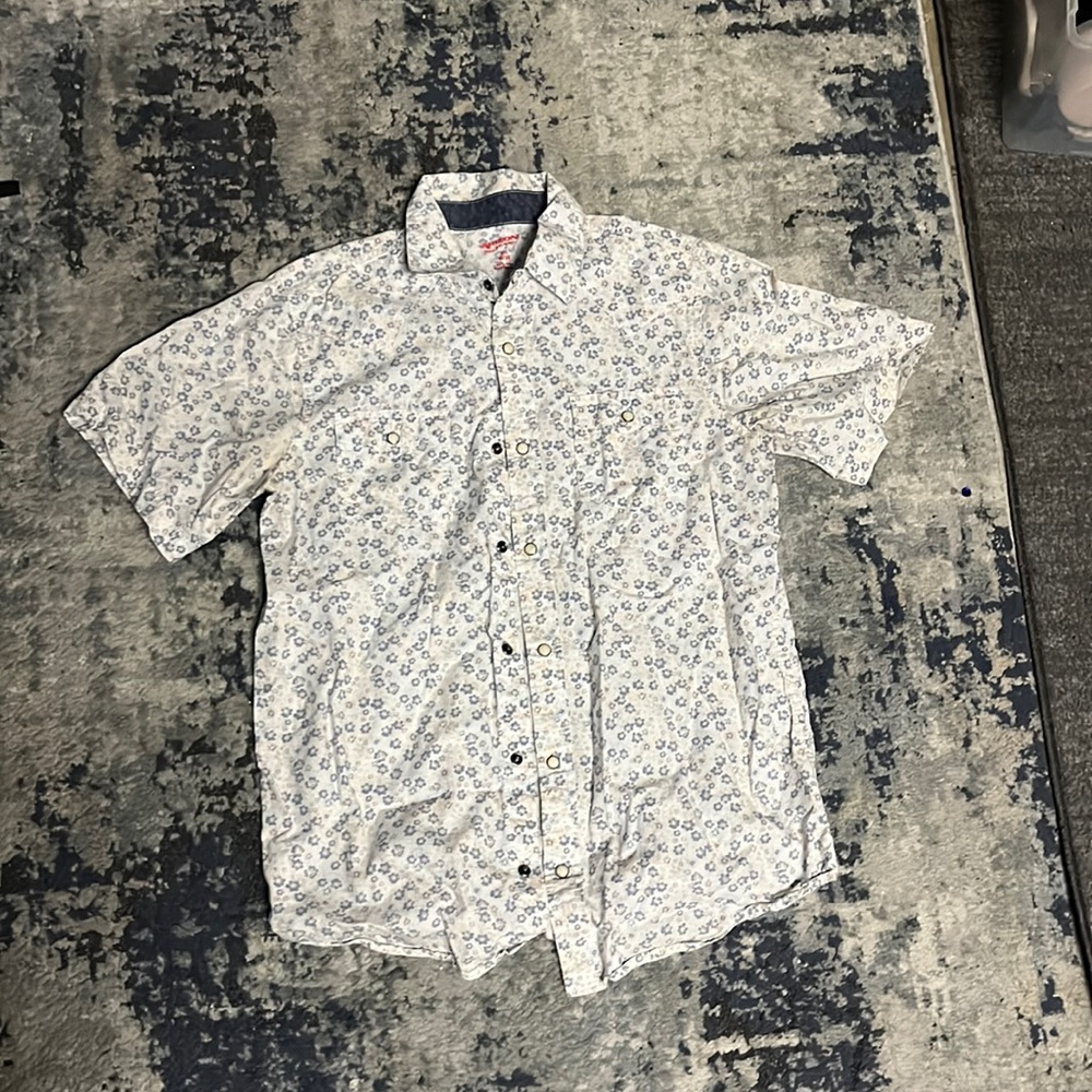 Cream-Whitish Button Up